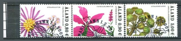 Åland Afa 274 - 76 Stemplet