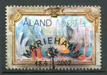 Åland Afa 280 Stemplet