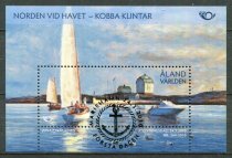 Åland Afa 322 Stemplet Miniark