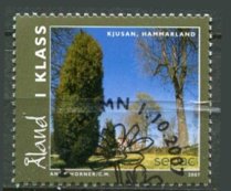 Åland Afa 287 Stemplet