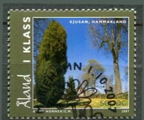 Åland Afa 287 Stemplet