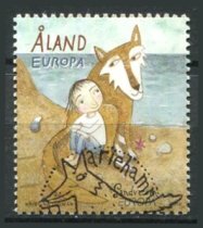 Åland Afa 324 Stemplet