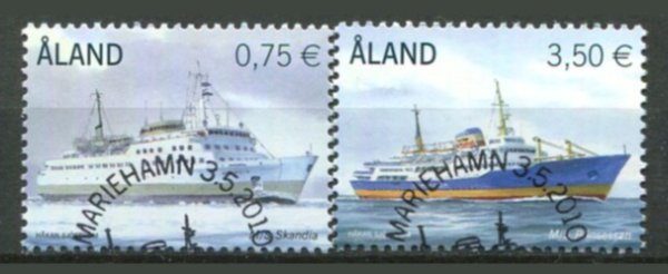 Åland Afa 325 - 26 Stemplet