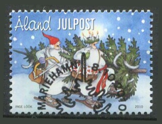 Åland Afa 336 Stemplet