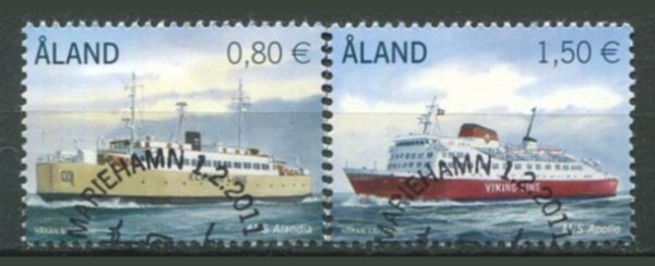 Åland Afa 337 - 38 Stemplet