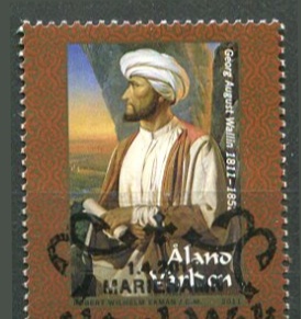 Åland Afa 340 Stemplet