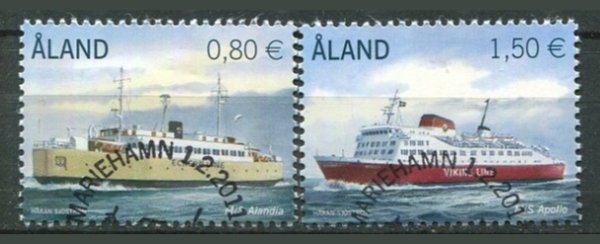 Åland Afa 337 - 38 Stemplet