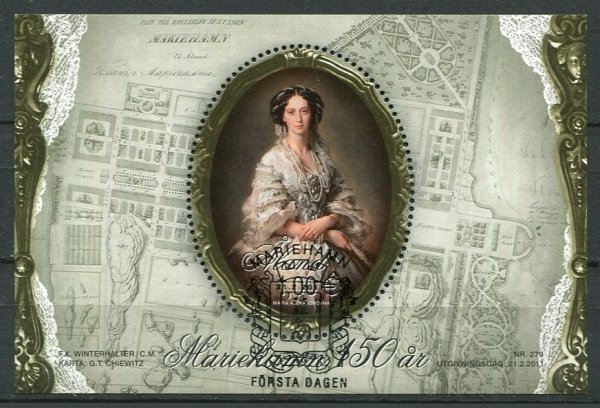 Åland Afa 339 Stemplet Miniark