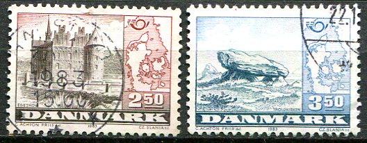 Danmark Afa 769 - 70 Stemplet
