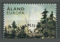 Åland Afa 341 Stemplet