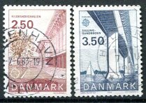 Danmark Afa 778 - 79 Stemplet