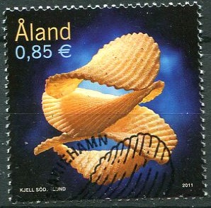 Åland Afa 348 Stemplet