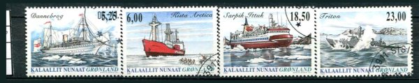 Grønland Afa 449 - 52 Stemplet