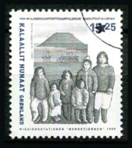 Grønland Afa 545 Stemplet