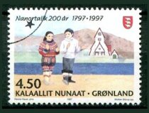 Grønland Afa 314 Stemplet