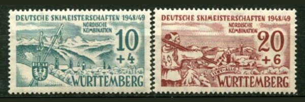 Wurttemberg Afa 28 - 29 Ustemplet