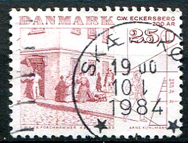 Danmark Afa 788 Stemplet