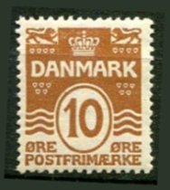 Danmark Afa 185 Ustemplet
