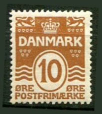 Danmark Afa 185 Ustemplet