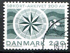 Danmark Afa 799 Stemplet