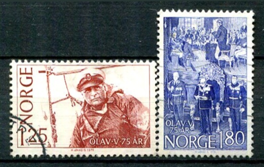 Norge Afa 787 - 88 Stemplet