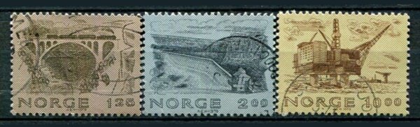 Norge Afa 813 - 15 Stemplet