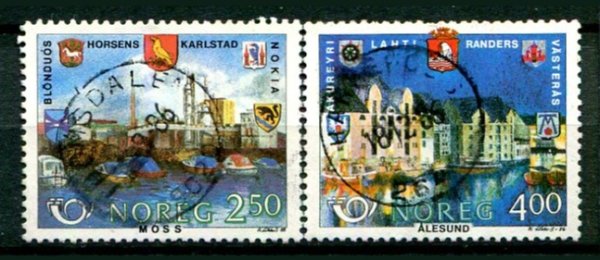 Norge Afa 953 - 54 Stemplet