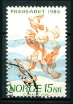 Norge Afa 962 Stemplet