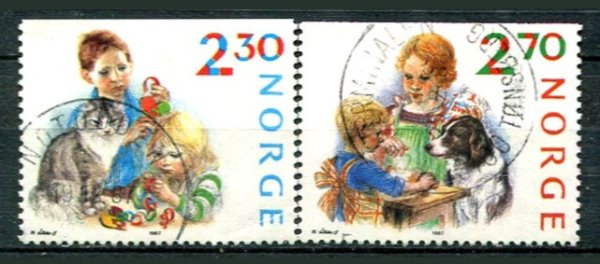 Norge Afa 983 - 84 Stemplet