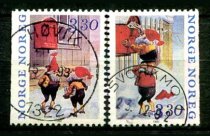 Norge Afa 1105 - 06 Stemplet