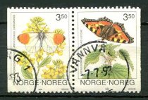Norge Afa 1115 - 16 Stemplet Parstykke