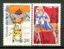 Norge Afa 1204 - 05 Stemplet