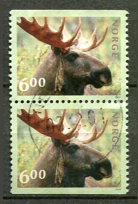 Norge Afa 1342 Stemplet Parstykke