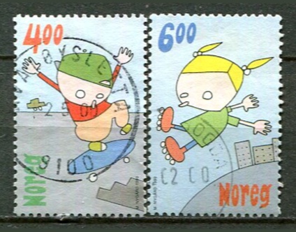 Norge Afa 1324 - 25 Stemplet