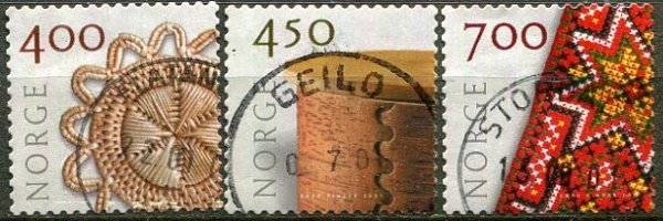 Norge Afa 1362 - 64 Stemplet