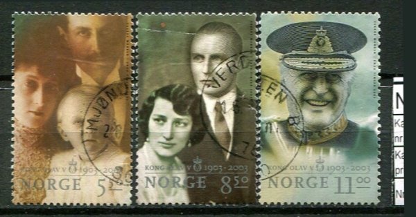 Norge Afa 1460 - 62 Stemplet