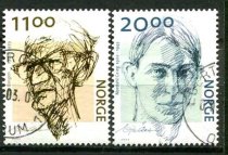 Norge Afa 1424 - 25 Stemplet