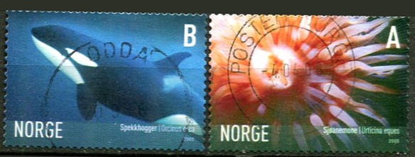 Norge Afa 1534 - 35 Stemplet