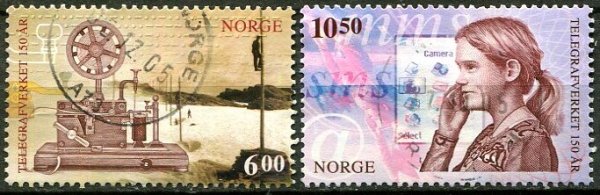 Norge Afa 1540 - 41 Stemplet
