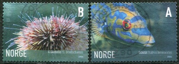 Norge Afa 1580 - 81 Stemplet
