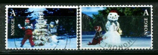 Norge Afa 1588 - 89 Stemplet