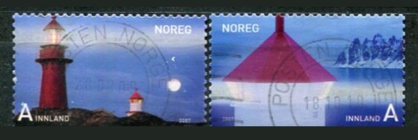 Norge Afa 1614 - 15 Stemplet