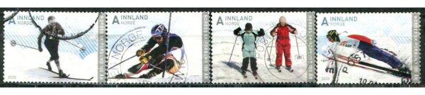Norge Afa 1633 - 36 Stemplet