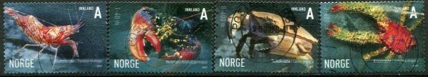 Norge Afa 1618 - 21 Stemplet
