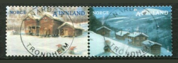 Norge Afa 1664 - 65 Stemplet