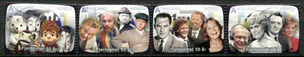 Norge Afa 1723 - 26 Stemplet