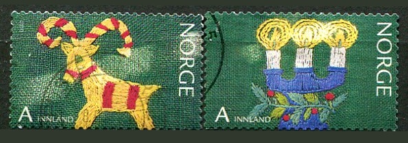 Norge Afa 1734 - 35 Stemplet