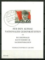 DDR Afa 324 Stemplet Miniark