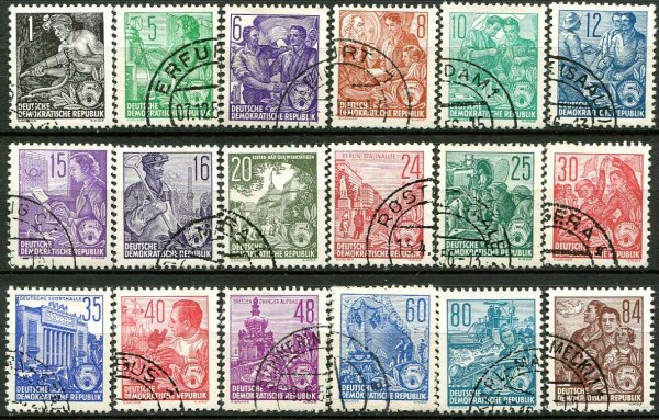 DDR Afa 217 - 34 Stemplet