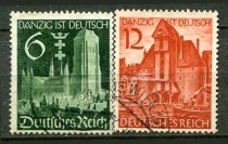 Tyske Rige Afa 709 - 10 Stemplet